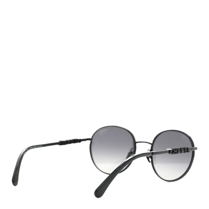Chanel Metal Pantos Sunglasses 4282 Black 4 of 8