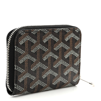Goyard Goyardine Matignon Porte Monnaei Wallet Black 3 of 7