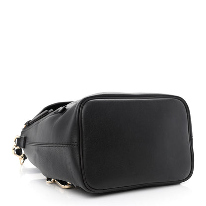 Chloe Suede Calfskin Small Faye Backpack Black 4 of 13