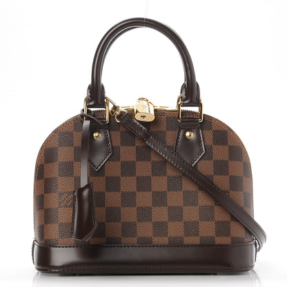 Louis Vuitton Damier Ebene Alma BB 1 of 7