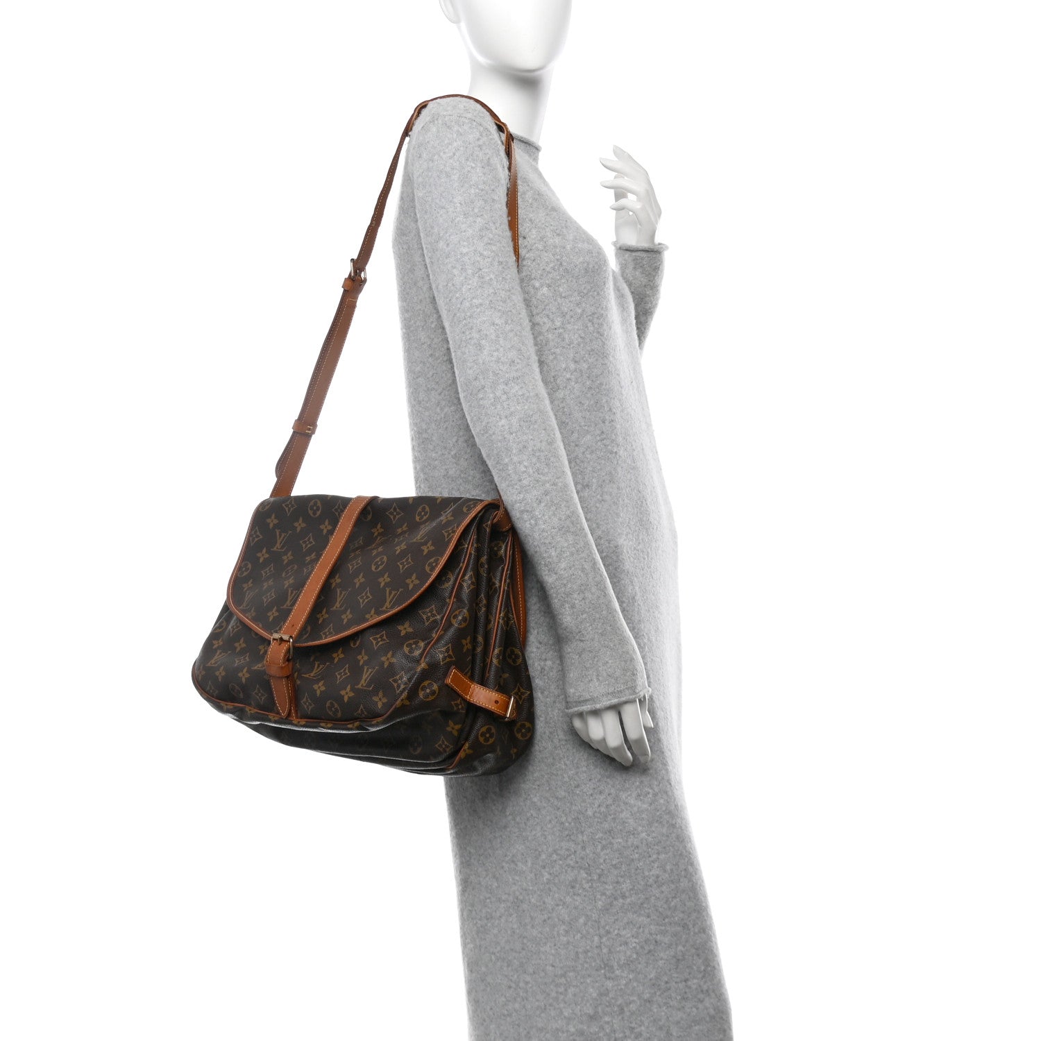 Louis Vuitton Monogram Saumur 35 2 of 15