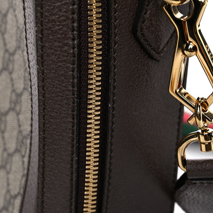 Gucci GG Supreme Web Small Ophidia Top Handle Shoulder Bag Brown 19 of 20