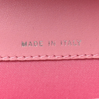 Chanel Lambskin Camellia Embossed Flap Card Holder Light Pink 7 of 9