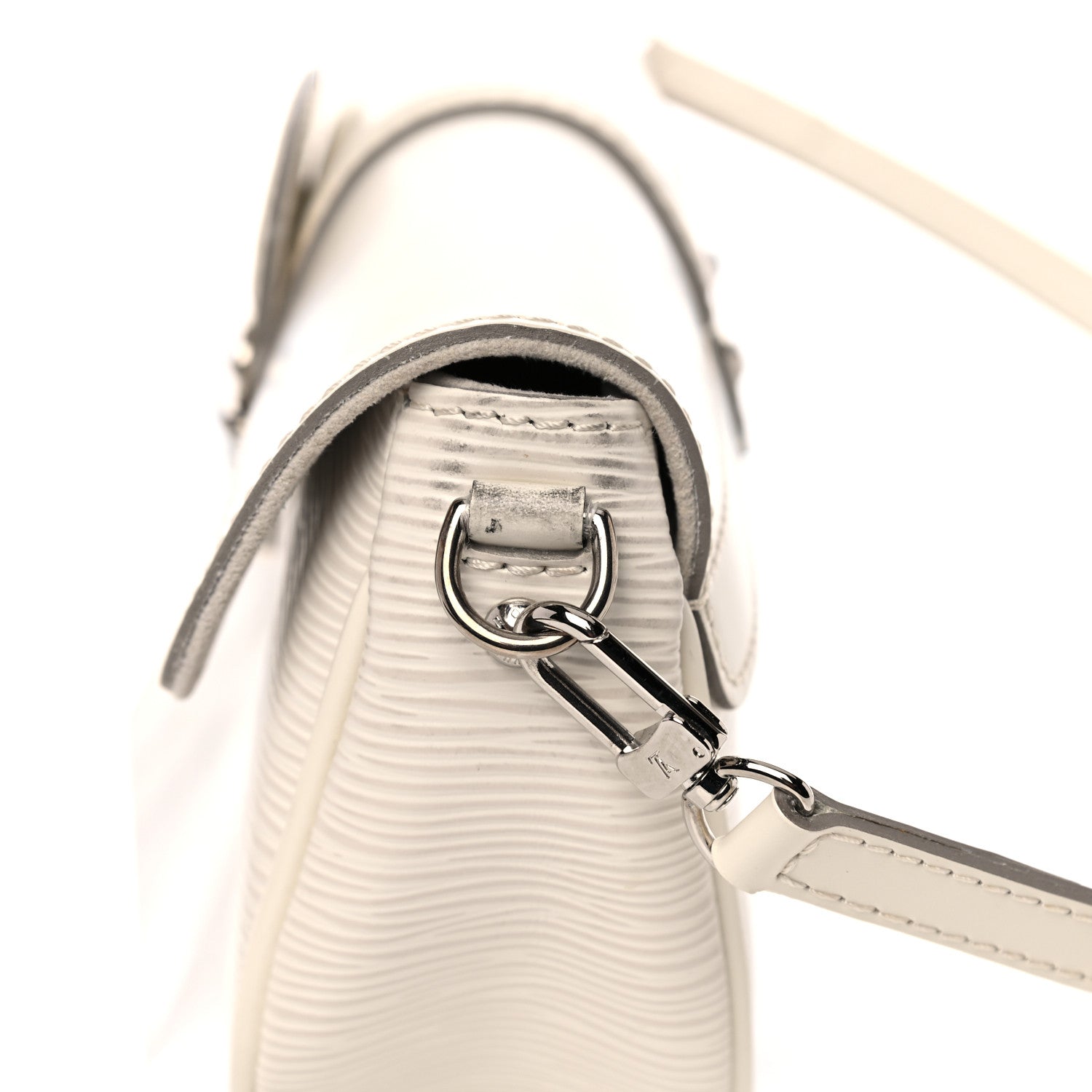 Louis Vuitton Epi Montaigne Clutch Ivory 10 of 11
