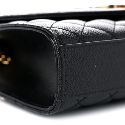 Saint Laurent Grain De Poudre Textured Mixed Matelasse Triquilt Small Monogram Satchel Black 8 of 9