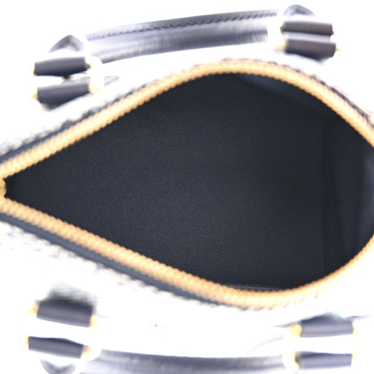 Louis Vuitton Monoglam Speedy Bandouliere 20 Blue 5 of 10