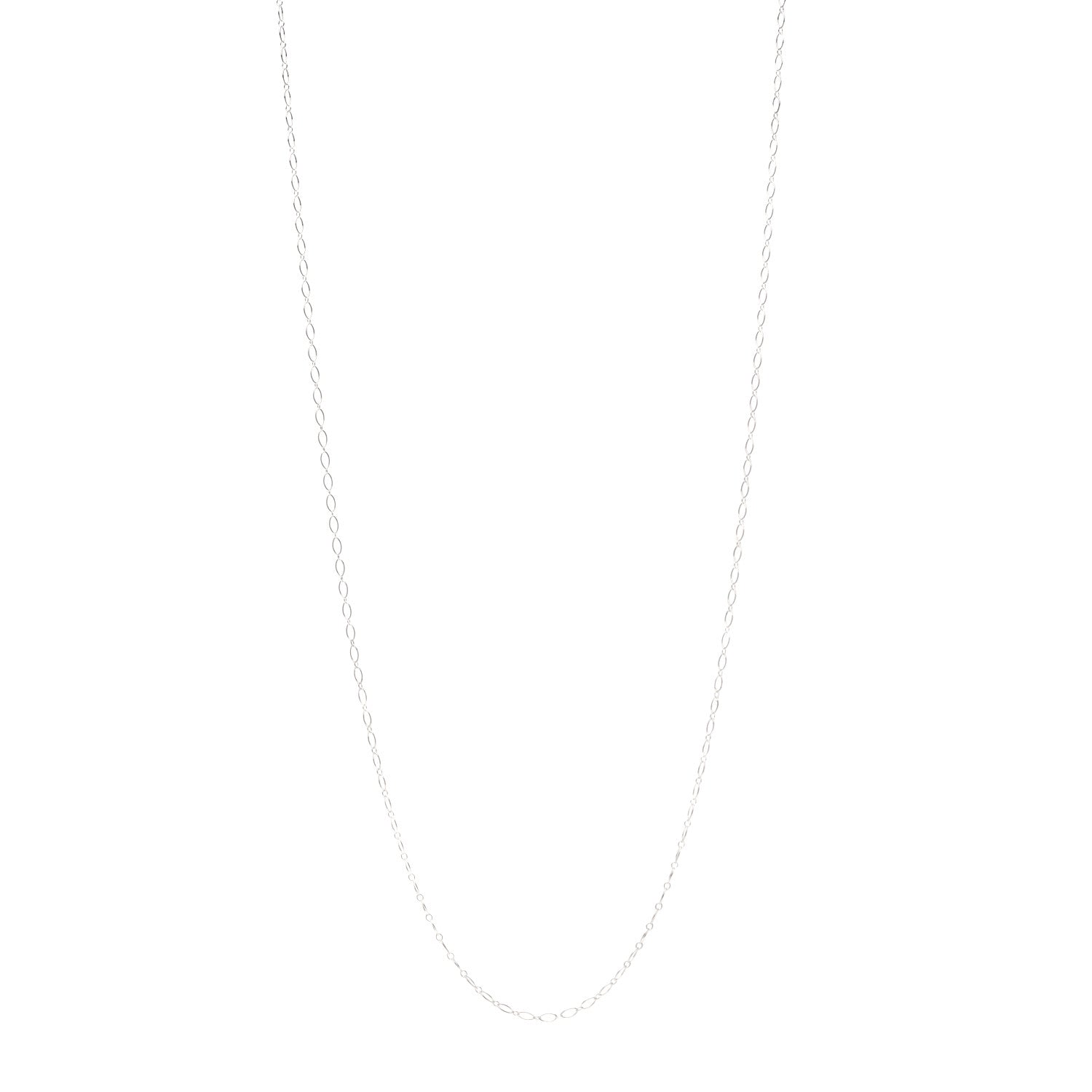 Tiffany Sterling Silver Oval Link Chain Necklace 36" 1 of 6