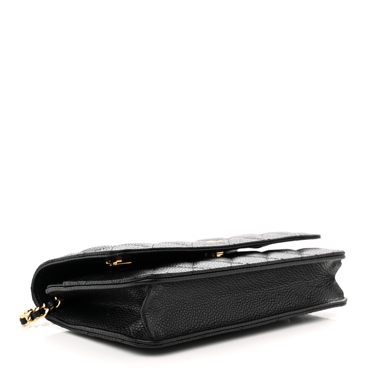 Chanel Caviar Quilted Wallet on Chain WOC Black 4 of 12