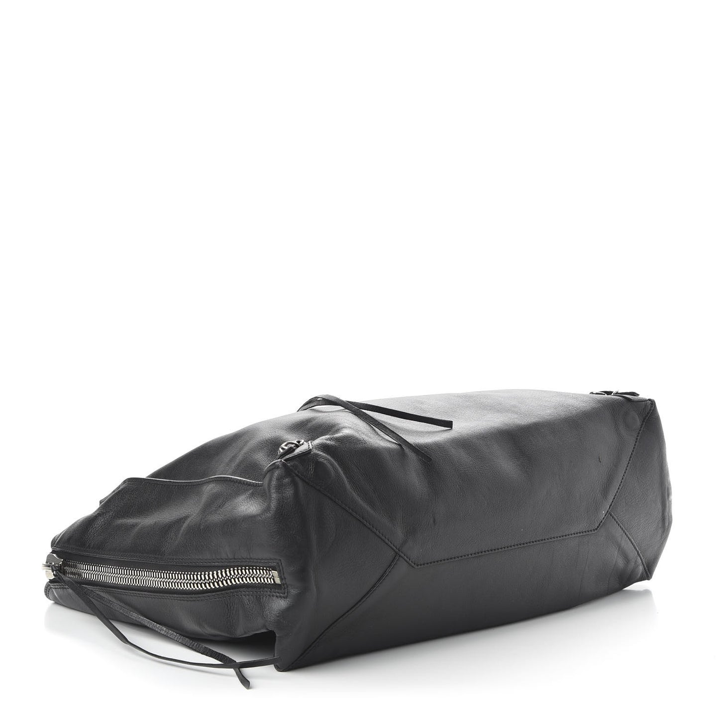Supple Calfskin Papier A4 Tote Black
