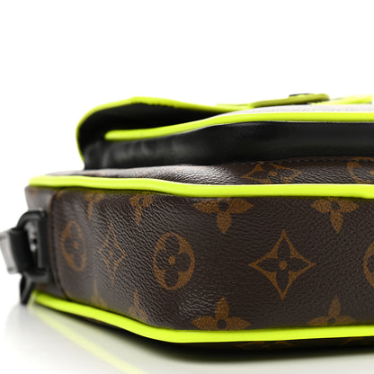 Louis Vuitton Monogram Macassar Christopher Wearable Wallet Fluorescent Yellow 7 of 9
