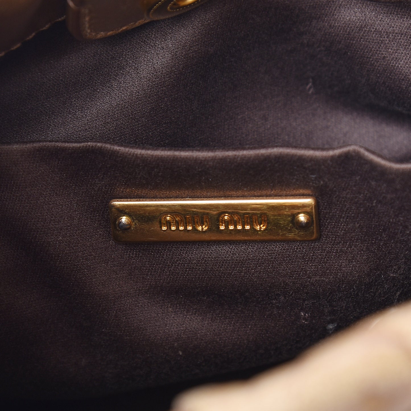 Vitello Lux Mini Gathered Tote