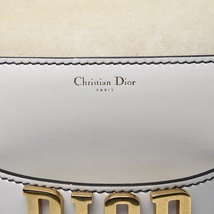 Christian Dior Smooth Calfskin Dio(r)evolution Flap Clutch White 13 of 18
