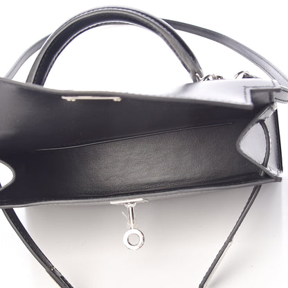 Hermes Box Mini Kelly Sellier 20 Black 7 of 35