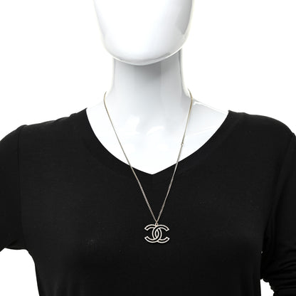 Chanel Crystal CC 100 Anniversary Necklace Gold 2 of 5