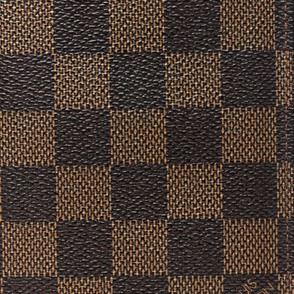 Louis Vuitton Damier Ebene Checkbook Cover Wallet 7 of 7