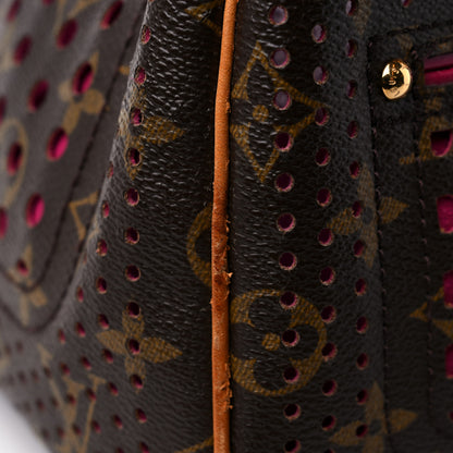 Louis Vuitton Monogram Perforated Speedy 30 Fuchsia 10 of 14