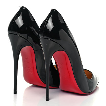 Christian Louboutin Patent So Kate 120 Pumps 40 Black 3 of 6