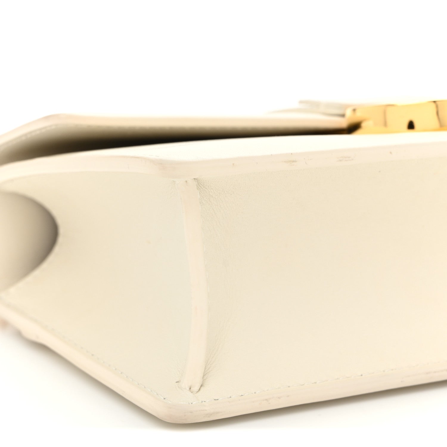 Christian Dior Calfskin 30 Montaigne East West Chain Flap Bag Off White 8 of 11
