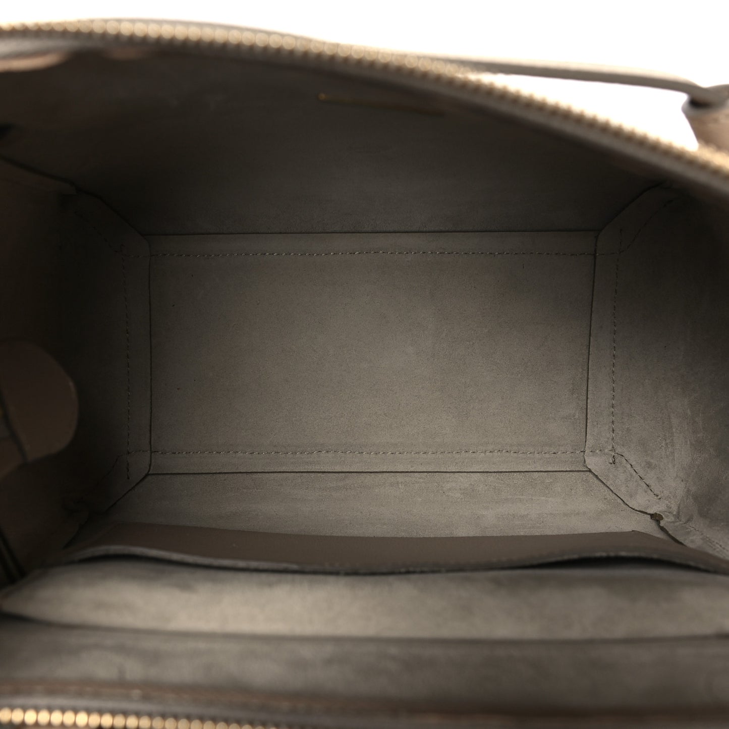 Grained Calfskin Mini Belt Bag Light Taupe