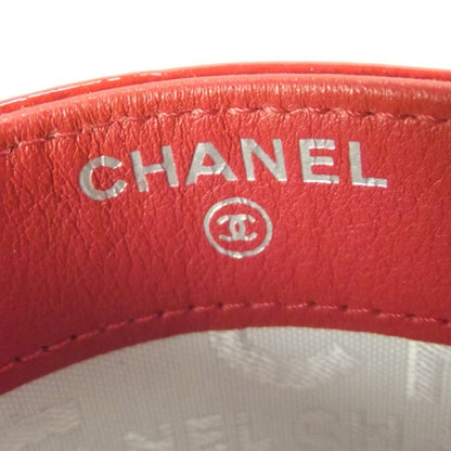 Chanel Patent Credit Card Holder Red 6 of 8
