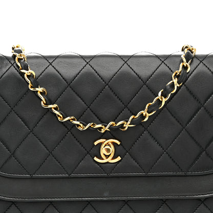 Chanel Lambskin Quilted Flap Bag Black 9 of 12