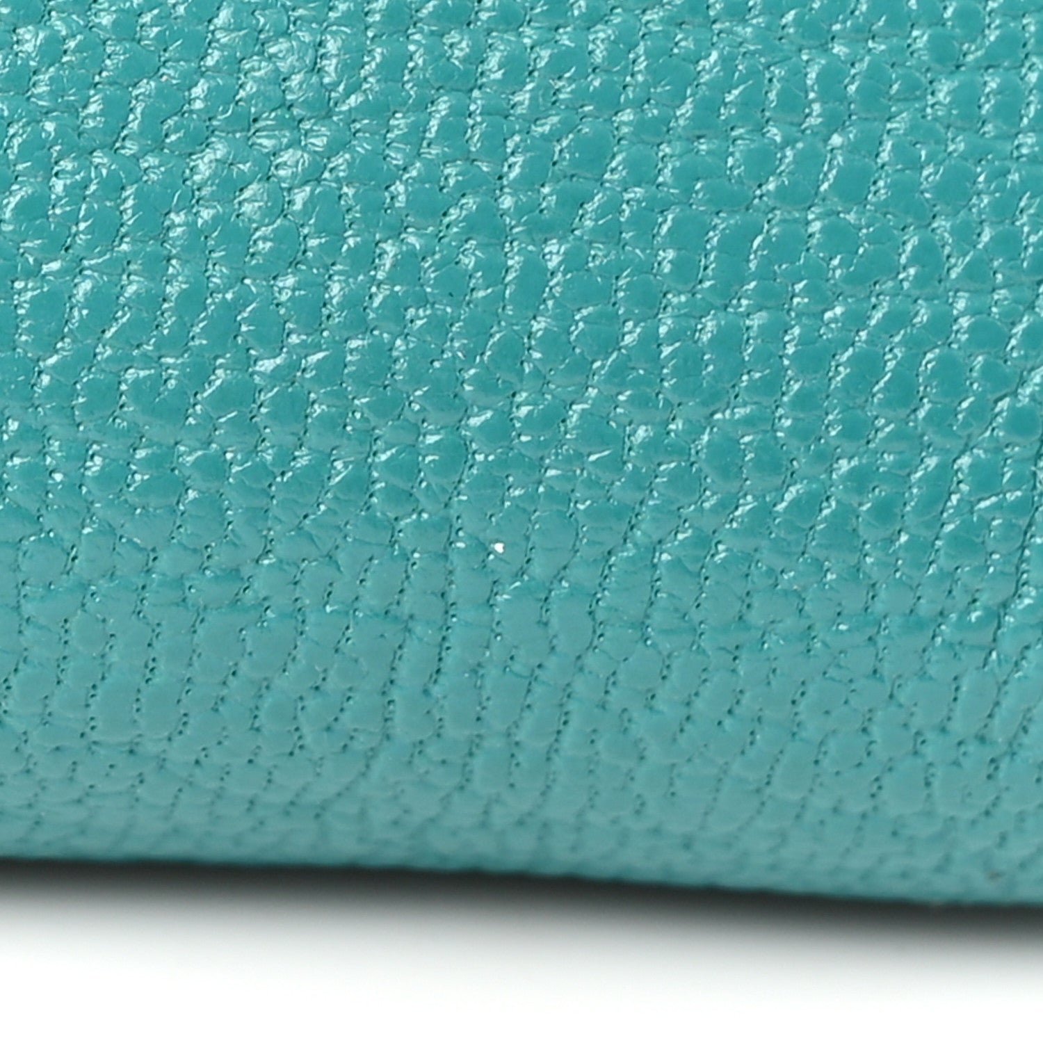 Hermes Chevre Mysore Kelly Longue Wallet Bleu Paon 12 of 18