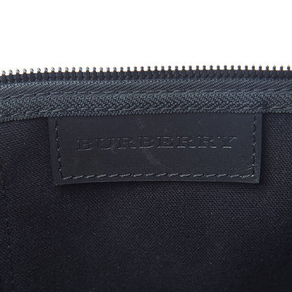 Burberry Haymarket Check Duffle Bag Black 6 of 12