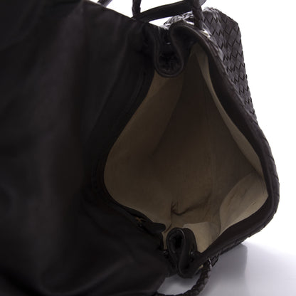 Bottega Veneta Nappa Intrecciato Flap Shoulder Bag Ebano 5 of 9