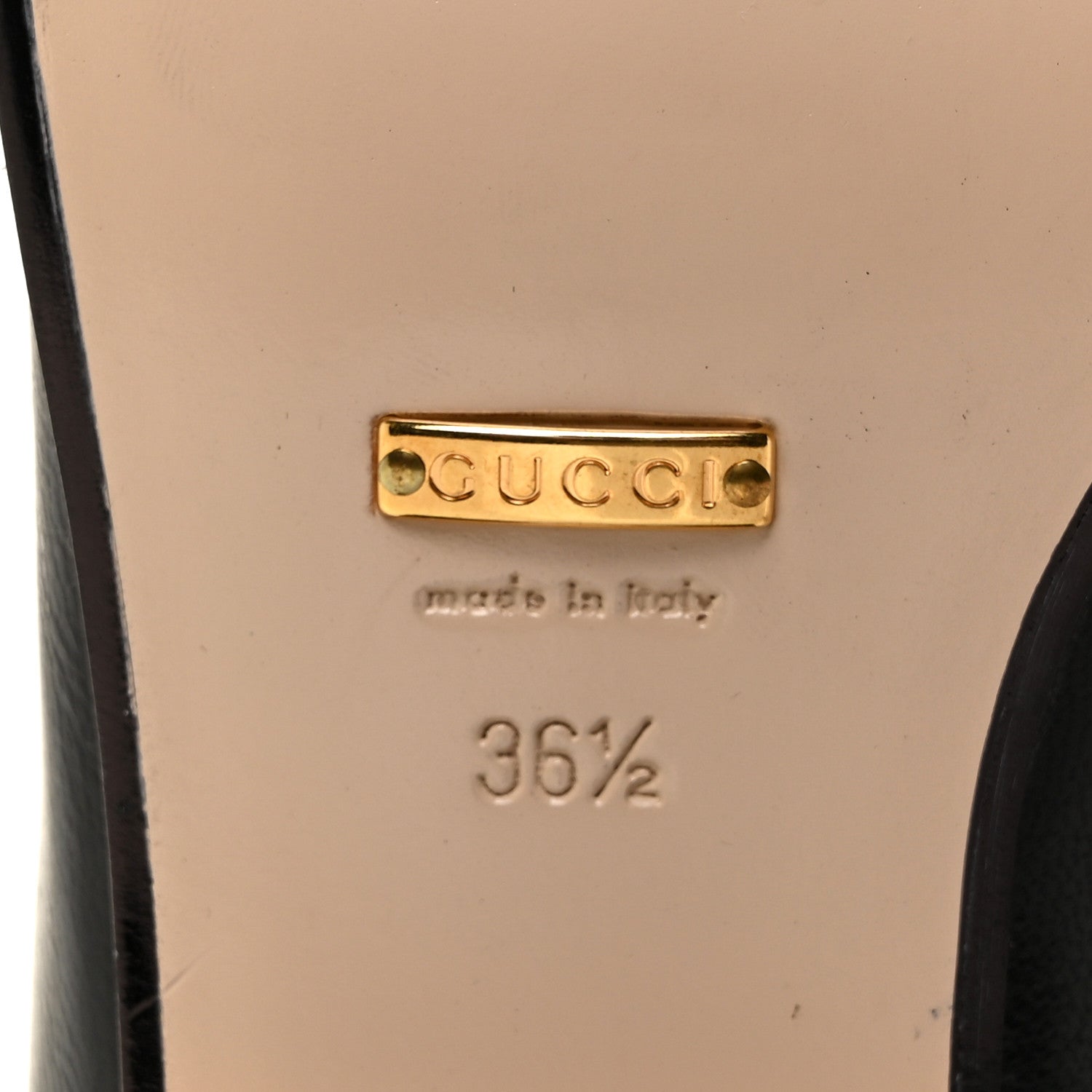 Gucci Goatskin Crystal Womens Horsebit Loafers 36.5 Black 5 of 8