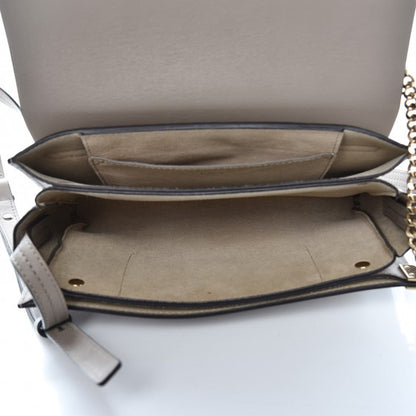 Chloe Suede Calfskin Small Faye Shoulder Bag Motty Grey 5 of 13