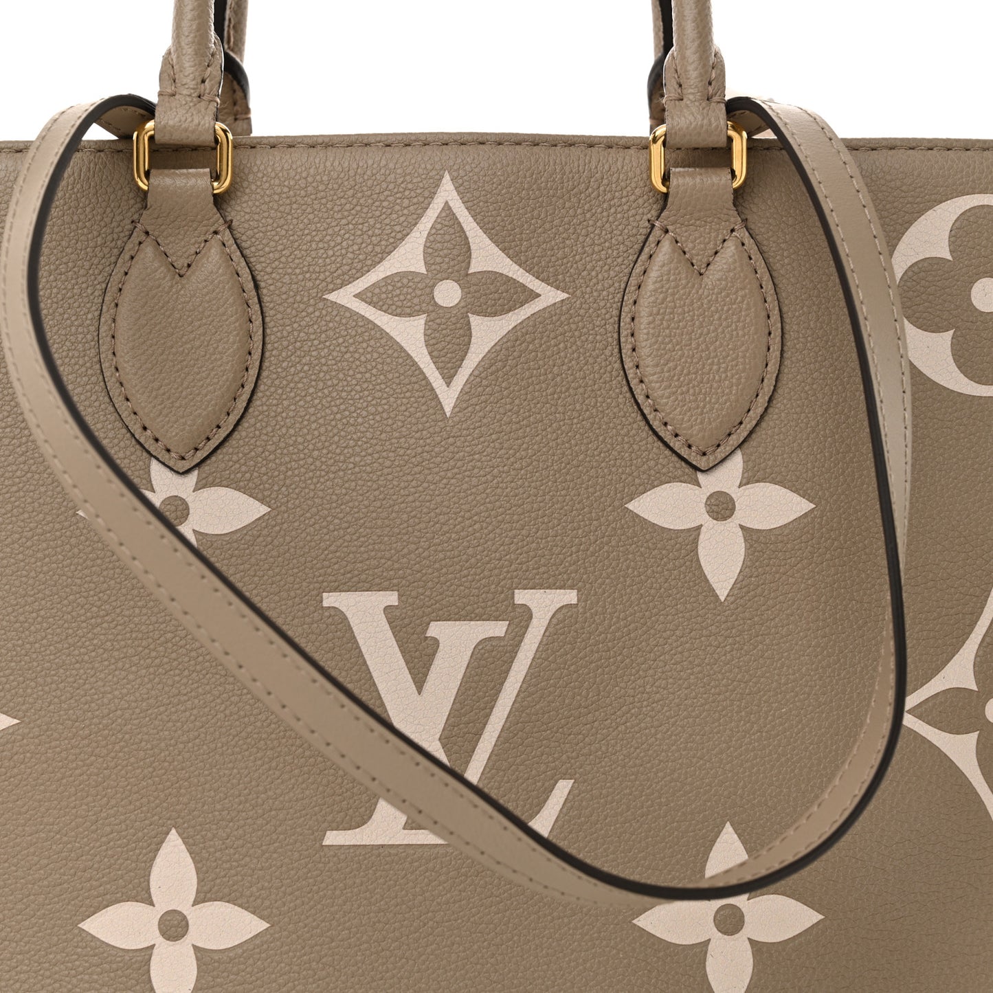 Empreinte Monogram Giant Onthego MM Tourterelle Creme