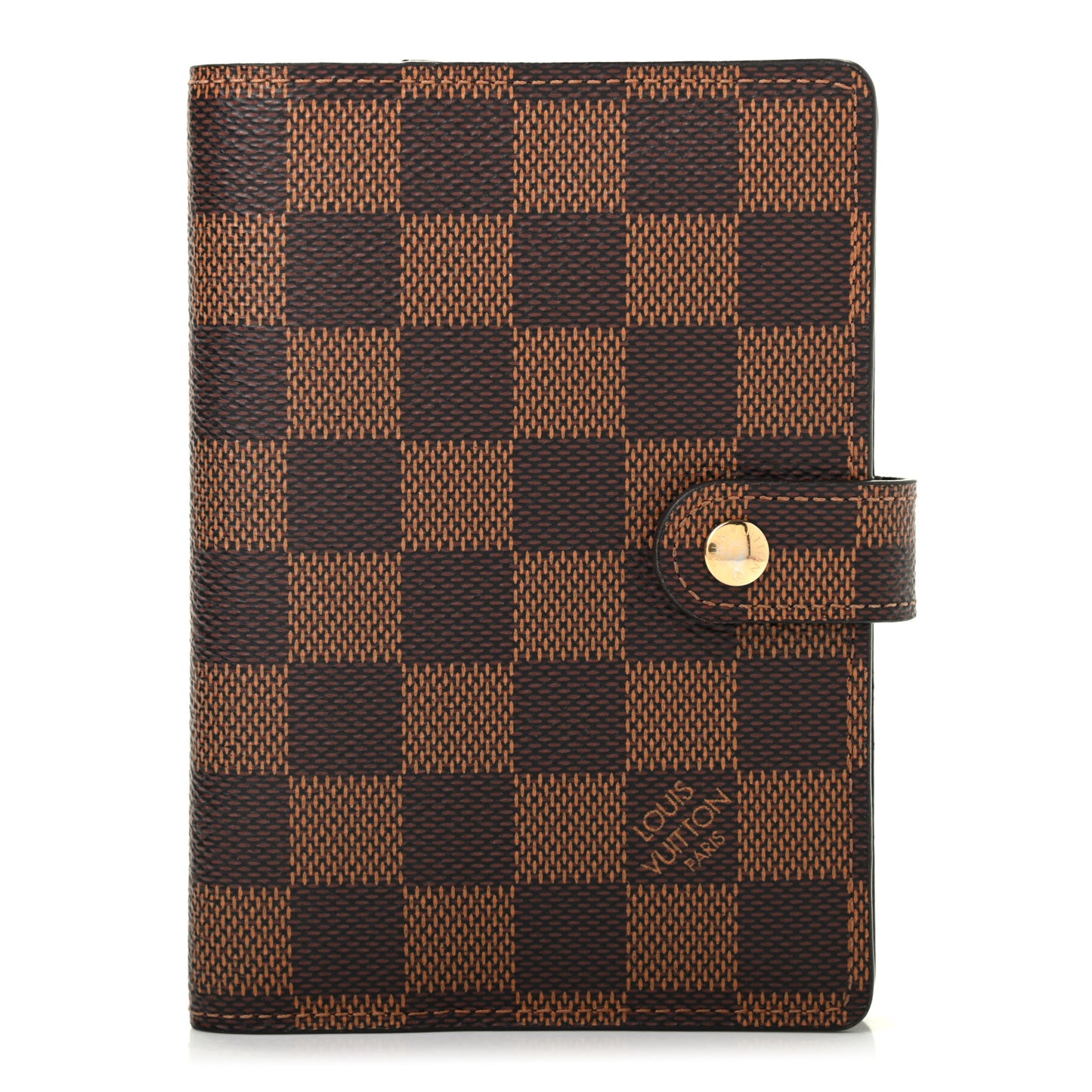 Damier Ebene Small Ring Agenda Cover