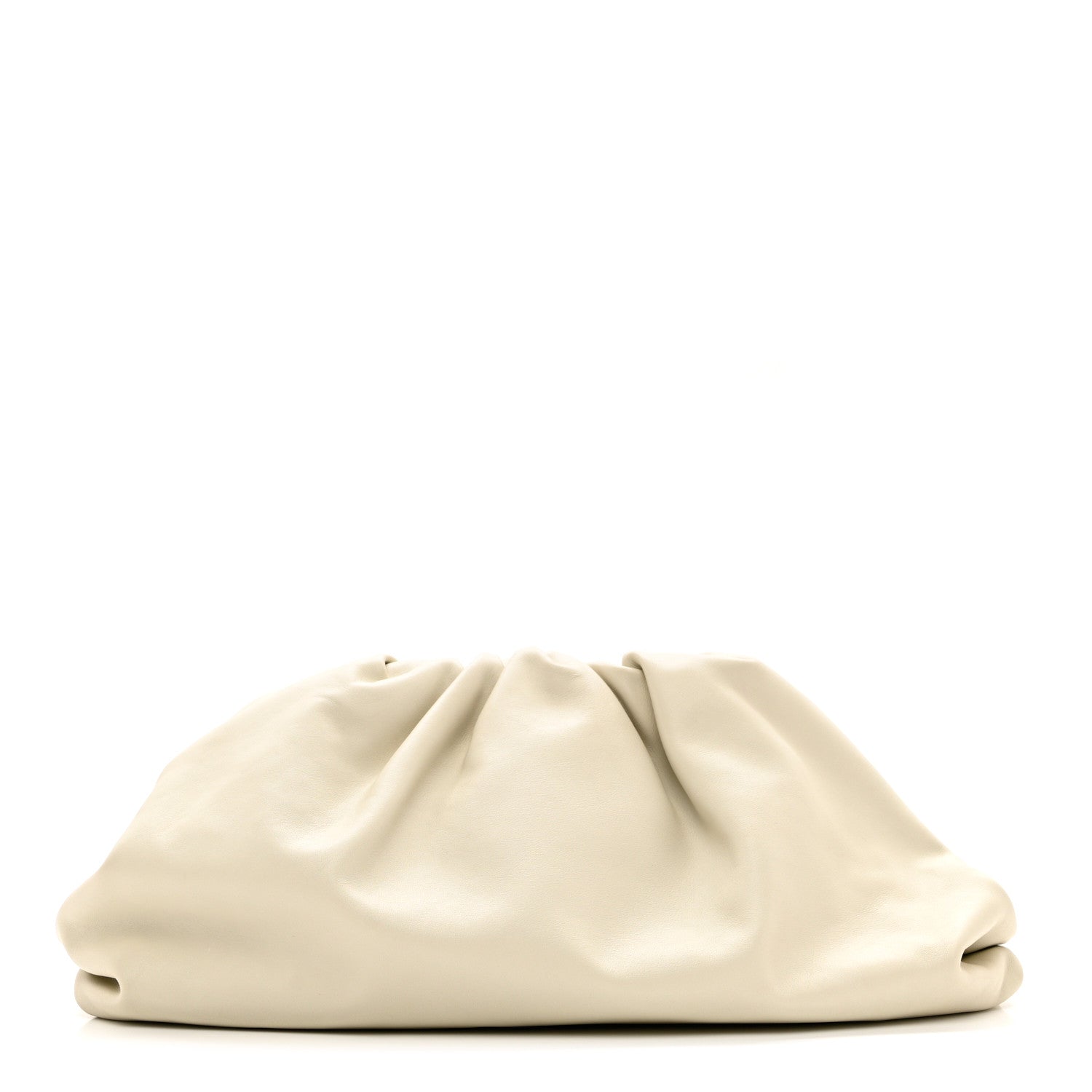Bottega Veneta Smooth Butter Calf The Pouch Oversized Clutch Mist 1 of 6