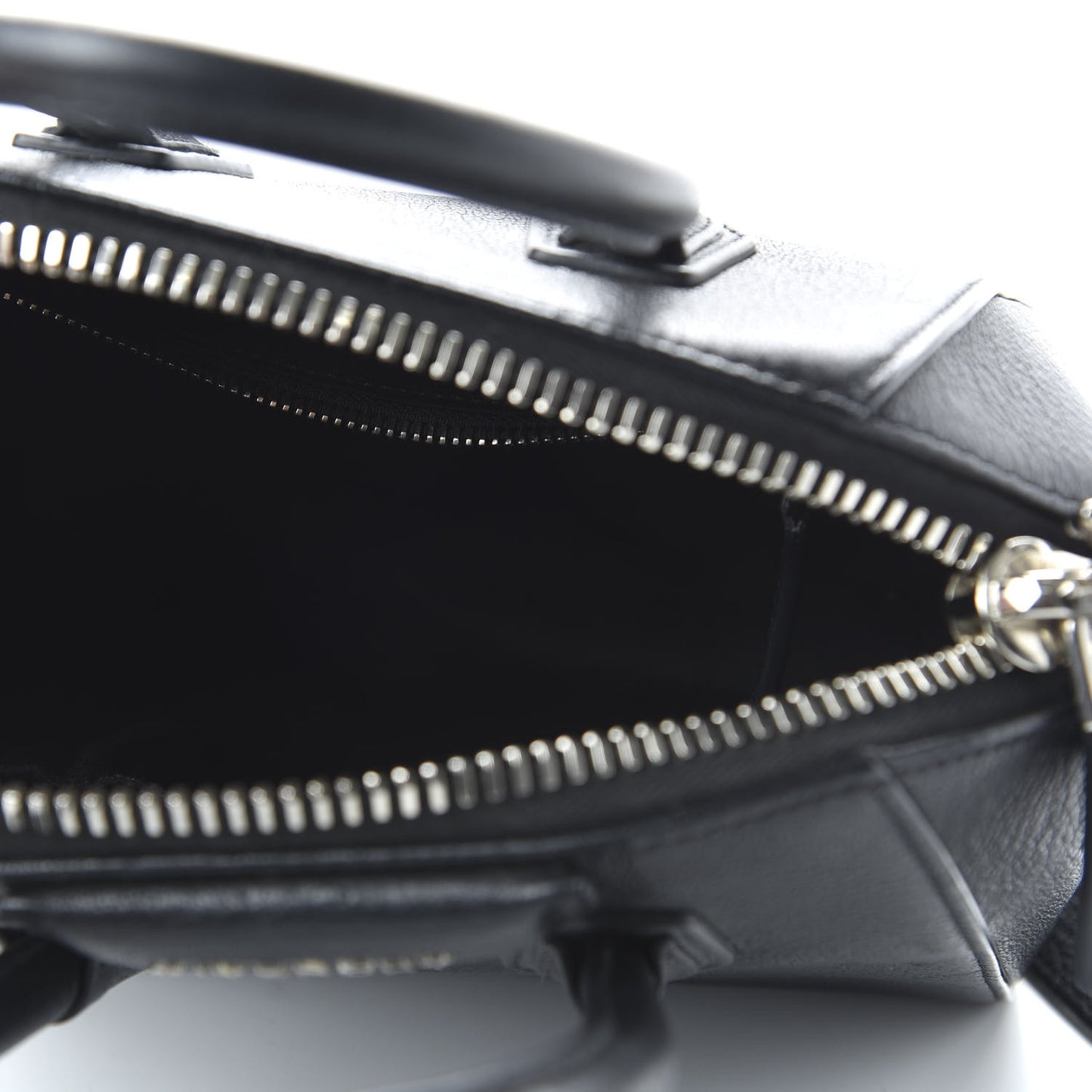Sugar Goatskin Mini Antigona Black