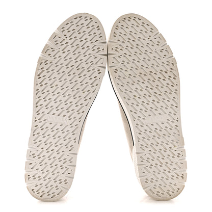 Hermes Canvas Calfskin Womens Voltage Sneakers 40 Prunoir Naturel 6 of 12