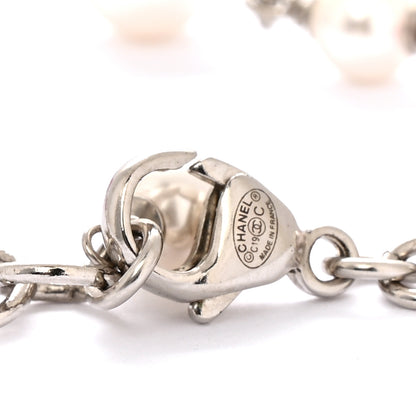 Chanel Pearl Enamel CC Bracelet Pink 4 of 6