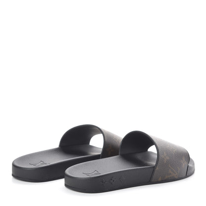Louis Vuitton Rubber Monogram Mens Waterfront Mules 5 Macassar 4 of 8