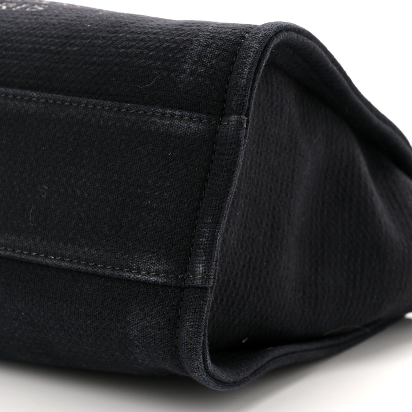 Canvas Small Deauville Tote Black