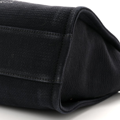 Chanel Canvas Small Deauville Tote Black 11 of 11