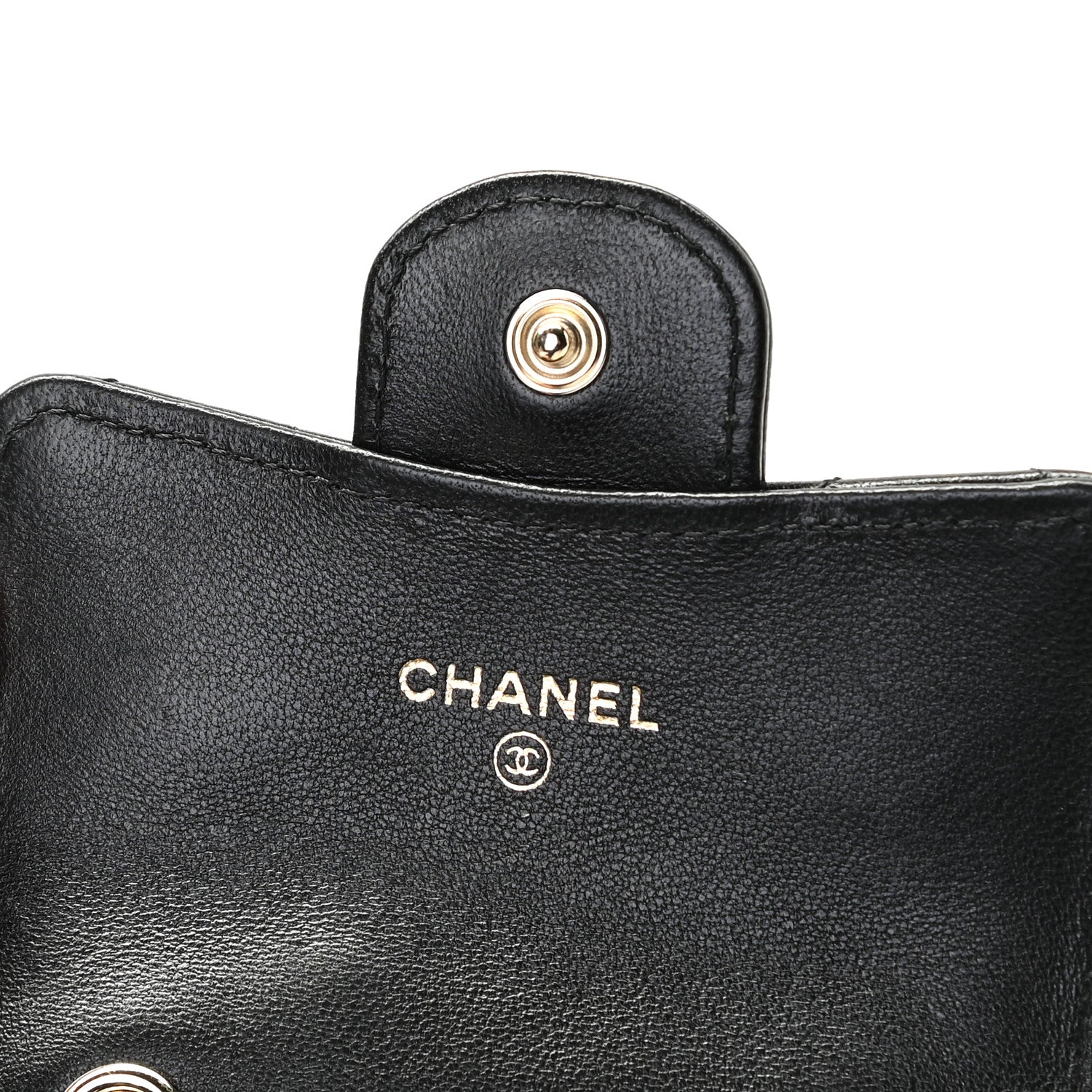 Chanel Lambskin Quilted Chain Belt Bag Black 6 of 11