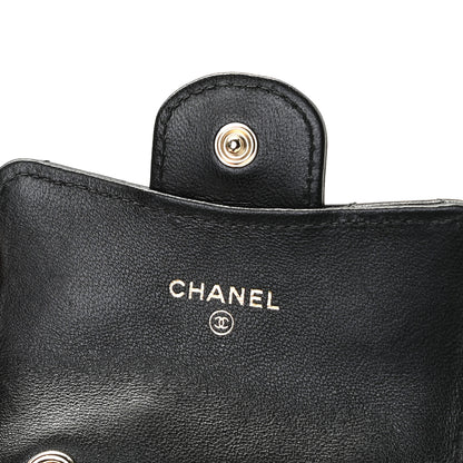 Chanel Lambskin Quilted Chain Belt Bag Black 6 of 11
