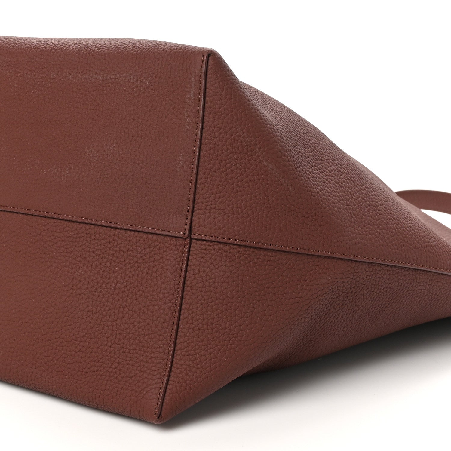 The Row Calfskin Large N/S Park Tote Cognac 8 of 8