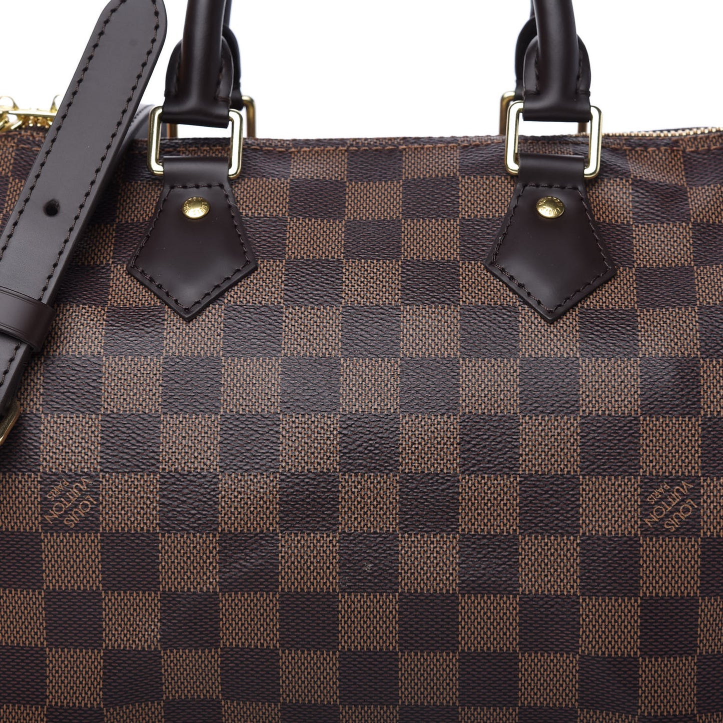 Damier Ebene Speedy Bandouliere 25