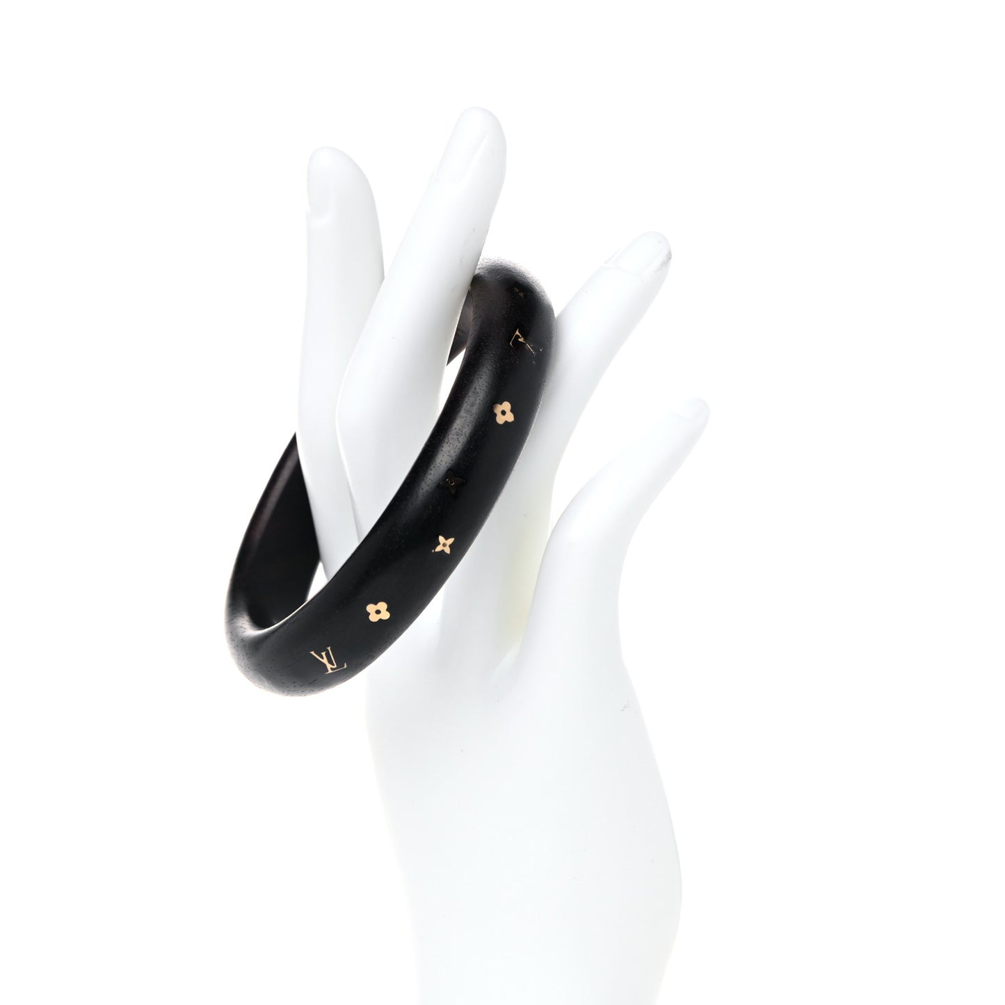 Tiger Wood Brass Medium Silvania Bangle TPM