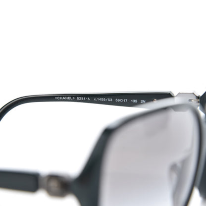 Chanel CC Sunglasses 5284 Green 6 of 8
