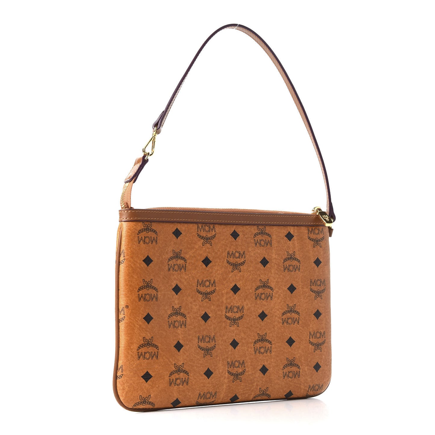 Visetos Liz Shopper Tote Pouch Cognac