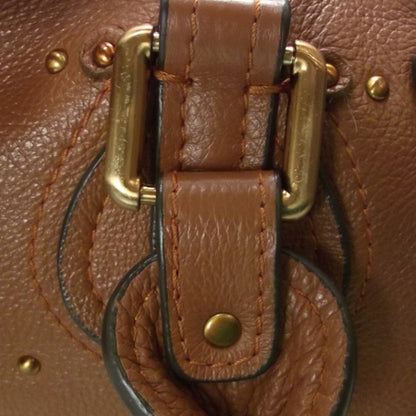 Chloe Leather Paddington Satchel Cognac 12 of 17