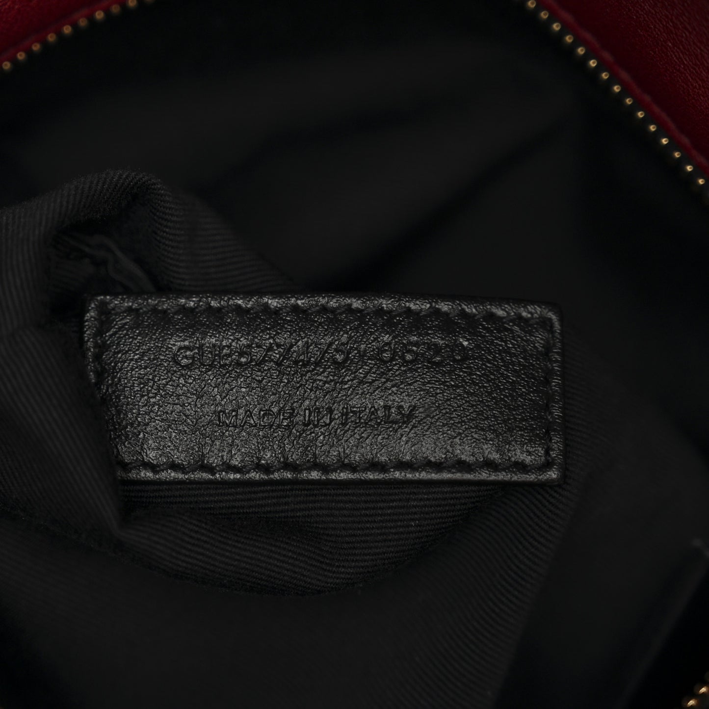 Lambskin Quilted Medium Loulou Puffer Monogram Chain Satchel Opyum Red