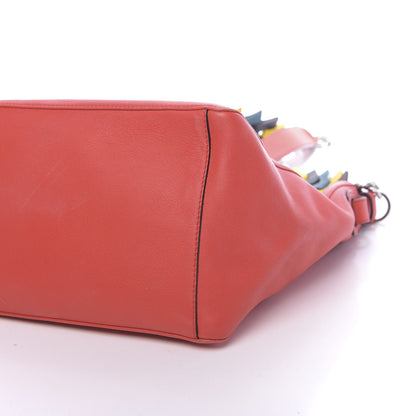 Loewe Calfskin V Bucket Bag Red 13 of 13