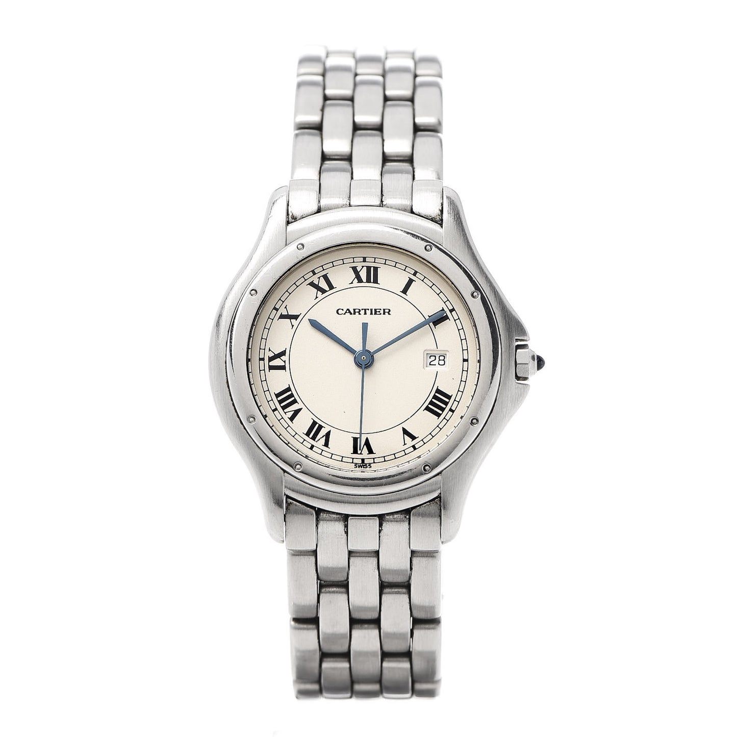 Stainless Steel 33mm Cougar Quartz Watch